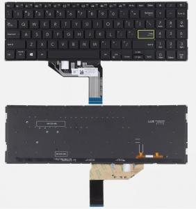 Asus S532 X532 E510MA L510MA M513UA S533FA X513 Backlit Ստեղնաշար Օրիգինալ