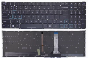 Acer Nitro 5 AN515-56 AN515-57 AN515-45, Helios 300 PH315-54 Blue Backlit Ստեղնաշար Օրիգինալ