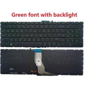 Hp 15-BS, 15-CB Green Backlit Ստեղնաշար Օրիգինալ