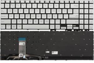 Asus VivoBook X1502 X1502ZA M1502 X1503 B1502 M1503QA X1504 X1603Z M1603 X1605 Silver Ստեղնաշար Օրիգինալ