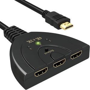 HDMI Splitter 3 Port Switcher